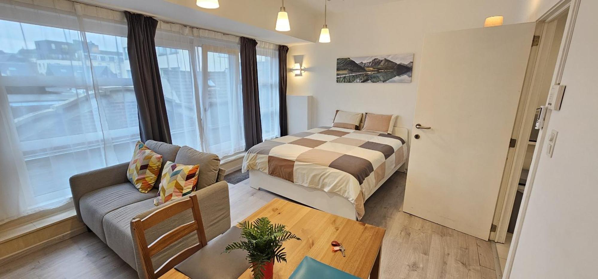 Apartment Chez Esmara Et Philippe Brussel Ruang foto